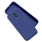 Rakulo For Oneplus 6 Liquid Silicone with Camera Protection Back Cover Case (Blue)