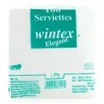 WINTEX ELEGANT PAPER NAPKIN, 1PLY, 30X30CM, PACK OF 100. PACK OF 6