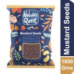 Nature's Quest Mustard Seeds 1800 Gms | Sarso seed | Rai