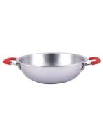 TREEKON Triply Stainless Steel Deep Kadai with Stainless Steel Lid 3.5L