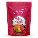 Foodery Fruit Jelly Candy|Soft Chewy Jelly Candy for Kids|Flavorful Cherry, Cola, Orange & Mango Jelly|Sweet Candy 900 gram