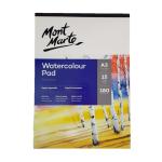 Mont Marte German Paper Watercolor Pad - 180 GSM, 15 Sheets, A3 (White)