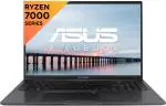 Asus Vivobook 16 (2023) AMD Ryzen 5 Hexa Core 7530U - (8 GB/512 GB SSD/Windows 11 Home) M1605YA-MB521WS Laptop (16 Inch, Indie Black, 1.88 Kg, With MS Office)