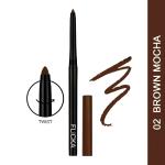 Flicka Wild & Kind Kajal Pen - Brown Mocha |Deep Black,Waterproof & Long Lasting Eye Makeup 0.30g