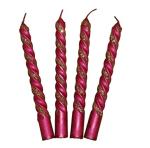 Grand Shop Multicolor Sparkle Spiral Candle