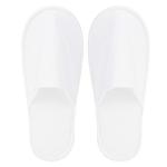 Doberyl Pack Of 5 Pairs Disposable TerryTowels Slippers for Home spa Party Guest Salons Hotels Hospitals and Home and Travel Close Toe (Free Size)