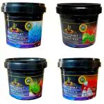 PUFF SMART Premium Herbal Flavor Brain-O-Freeze, Double Apple, Zafran Pan, Ice Cola 100G In Each Pack (Pack of 4) (100% Nicotine and Tobacco Free)