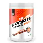 MuscleBlaze Fuel One Sports Protein Powder, 15 g, Triple Action Blend for Stamina, Recovery & Strength (Chocolate, 400 g)