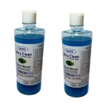 UhVH UhVH Ultra Clean Liquid Hand Soap With Neem & Aloe Vera, Fragrance - Rose (Pack of 2)