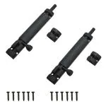 Volo Black Matt Finish Zaylo Tower Bolt, 18 inch (Pack of 2)