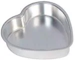 Shopimoz Aluminium Heart Shaped Cake Baking Mould Set of 1