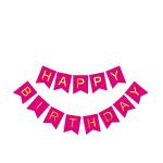 WISHKEY Happy Birthday Banner