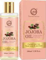 Nuerma Science Jojoba Oil (100 ML Each, Pack of 2) For Skin & Hair