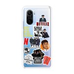 Emble Label Netflix Soft Silicone Case For Mi 11X ( TPU | Soft , Mi 11X | Multicolor )
