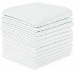 SHREE JI KRIPA TRADERS Soft Pure Cotton Handkerchief Hanky Set For Men Pack Of 12
