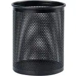 Deli E909 Mesh Pen Holder, Office Accessories, Black Body, Pack of 2