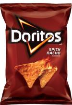 Doritos Spicy Nacho Tortilla Chips, 311.8 Gm Pack of 2