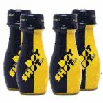 DOT SHOT - Anti Hangover Drink, Immune booster liquid, Healthy Habit for Detoxed Body with essential electrolytes and Refreshed mornings | Pack of 4