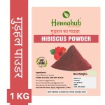 Henna Hub 1 KG Hibiscus powder for hair fall and dandruff
