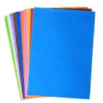 VibhutiCrafts Eva Foam Sheet 2mm (Pack of 10) Ideal for using in DIY Art & Crafts, School Projects, Puch Art, Scrapbooking