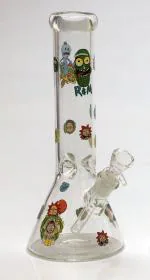 TRUE EXTRA THICK GLASS WATER PIPE(BONG) 12 inch R M