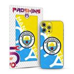 PROSKINS - City Manchester 3D Textured Mobile Back Skin/Sticker Only for OnePlus 8 Pro (Pack of 1)