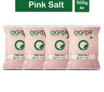 Goshudh Pink Salt 2 kg (500g X 4 Pack) Sendha Namak
