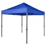 World Of Wish Blue Heavy Duty Portable Canopy Tent - 2 X 2 Mtr.