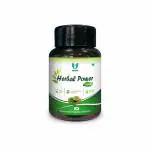 Varah Healthcare - HerbalPower 60 Capsules - Natural Energy Booster & Stress Reliever | Enhances Stamina & Vitality | 100% Herbal Supplement