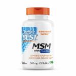 Doctor's Best MSM with OptiMSM 1500 mg 120 Tablets