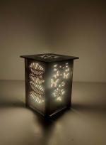 Arus Brown Table Lamp, 14 Cm