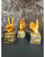 Miss Peach - Multicolor Handicraft Hand Statue For Home Decor Items , Diwali Gift, Best Gift for Diwali Decor, Diwali Decoration