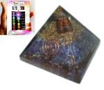 Jet International Blue Reiki Stone Indigo Orgone Pyramid
