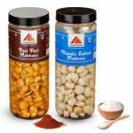 Nakodas Roasted Makhana Combo - Peri Peri, Classic Salted