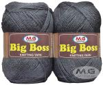 M.G Enterprise Wool Yarn, Chirag Light Mouse Grey 200 Grams.