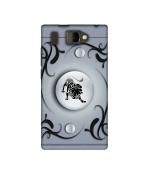 Casotec Leo Design Printed Silicon Soft TPU Back Case Cover for Panasonic P66 Mega