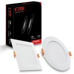 Nortek Multicolor 12 Watt Square Surface Led Panel Ceiling Light (Pack of 2)