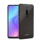 Sonty Redmi K30 Black Polycarbonate and Thermoplastic Polyurethane Anti Fingerprint Mobile Back Cover