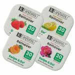 Krayons Nail Polish Remover Wipes Pack Of 4 (30 Pads Each)
