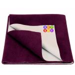 BeyBee Plum Waterproof Baby Bed Protector 50 cm x 70 cm