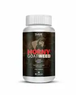 Vokin Biotech Horny Goat Weed With Maca Root Extract Powder Supports Strength, Stamina, Performance & Energy (90 Capsules)