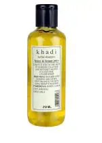 Khadi Herbal Honey Lemon Shampoo, Herbal Shampoo, Khadi Shampoo, Anti- Frizz Hair Shampoo, Scalp Cleansing Shampoo 210ml (Pack of 1)