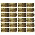 Atlantic Door Butt Hinges 5 inch x 10 Gauge/3 mm Thickness (Stainless Steel, Antique Finish, Pack of 12 Piece)