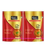 Konnect to Roots Foxtail Millets 100% Natural & Gluten Free | Cooks in 15mins | (Kaon/Kang/Kangni/Kakum/Navani /Thinai) | Siridhanya Millets, High Protein & high Fiber than Rice Native Low GI Millet -500gm (Pack of1)