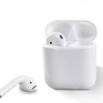 NAVJ Earbuds with Bluetooth 5.1, Stereo Audio, with Mic, Type-C Fast Charging, Xeo-2 & 4-Hours Backup White (Pack of 1)