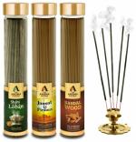 The Aroma Factory Loban, Attar JannatUl Firdaus & Sandalwood Chandan Agarbatti Bottle Pack 3 x 100g Incomplete