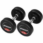 Yash Fitness Bouncer Dumbbell 175kg x2 (35kg) Fixed Weight Dumbbell (35 kg) *