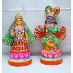 GP DECOR Multicolor Madura Kannan Pair 2 Feet 1 pc 20x15x60 cm