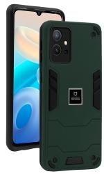 Jkobi Back Cover Case For Vivo Y75 5G | Y55 5G (Slim lightweight Design | Hybrid Dual Tough Armor | 360 Degree Shockproof Impact Resistant | Slim Green)