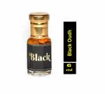 Owais Premium Attar Royal Series Attar 6ml Great Fragrance Long-Lasting with Free Alcohol Original Floral Attar (Pack of 1) (Black Oudh)